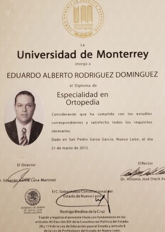 dr eduardo alberto rodriguez dominguez ortopedista
