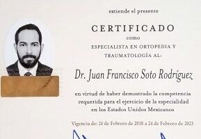 Dr. Juan Francisco Soto Rodríguez