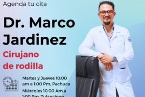 Dr. Marco Jardinez, Cirujano de rodilla