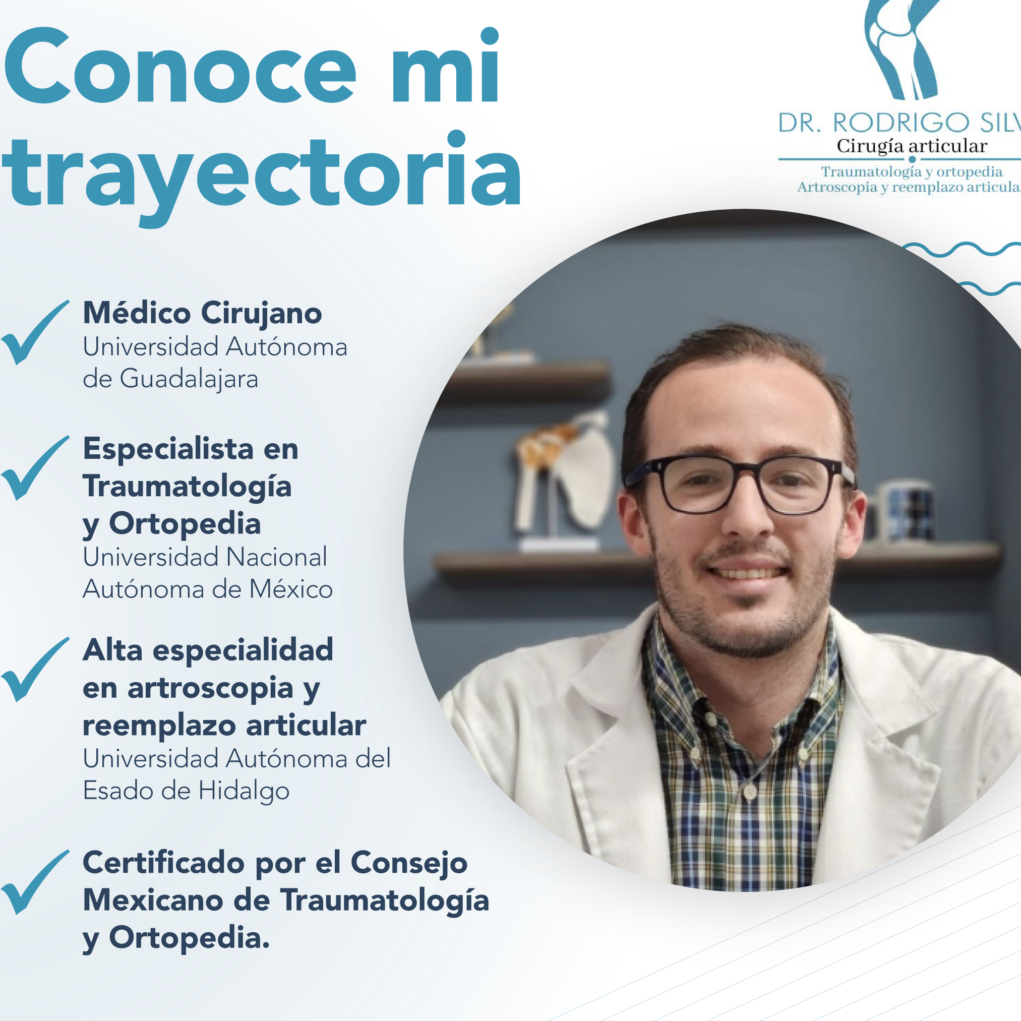Dr. Rodrigo Silva Traumatólogo / Cirugía articular 1 dr rodrigo silva traumatologo cirugia articular 1