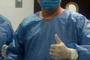 Traumatologo Militar. Dr. Oscar Ibañez.