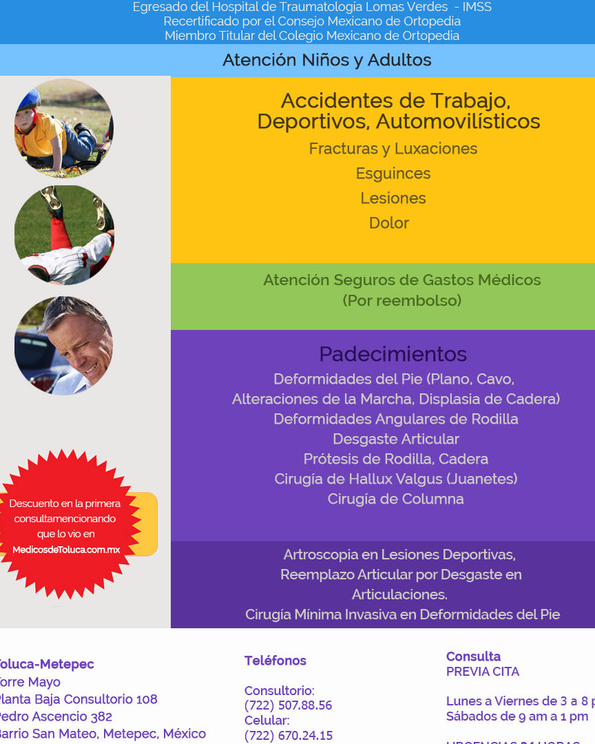 TRAUMATOLOGO, ORTOPEDISTA, DR. JOSE ORTIZ GTZ. MEDICO EN TOLUCA Y METEPEC AV. TECNOLÓGICO 1 traumatologo ortopedista dr jose ortiz gtz medico en toluca y metepec av tecnologico